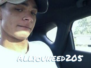 Allyouneed205
