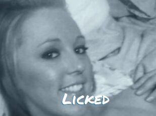 Licked