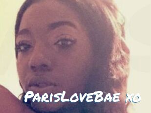 ParisLoveBae_xo